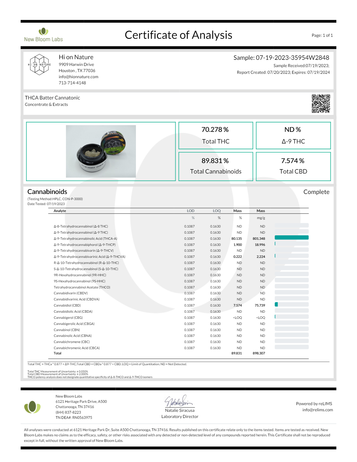 COA Batch Search – HoN