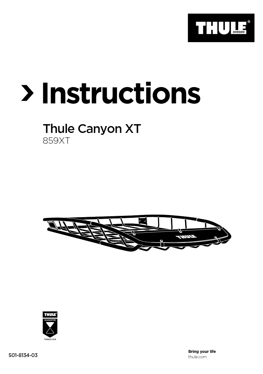 Thule Canyon XT Roof Basket